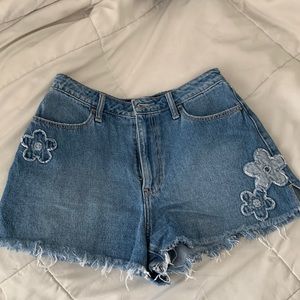 Jean shorts